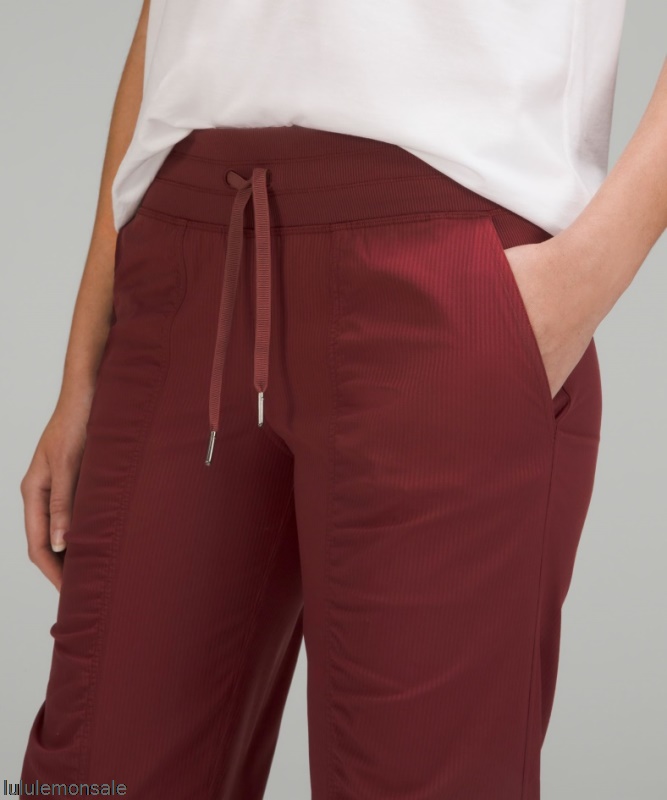 Lululemon Damen DELULU229 | Lululemon Deutschland Red Merlot Dance Studio Mittelhohe Jogginghose
